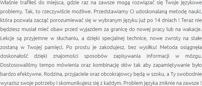 Artykuł Językowy