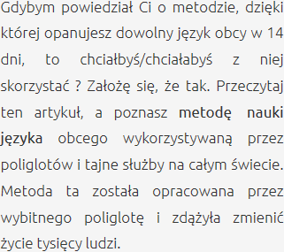 Ranking Metod Językowych